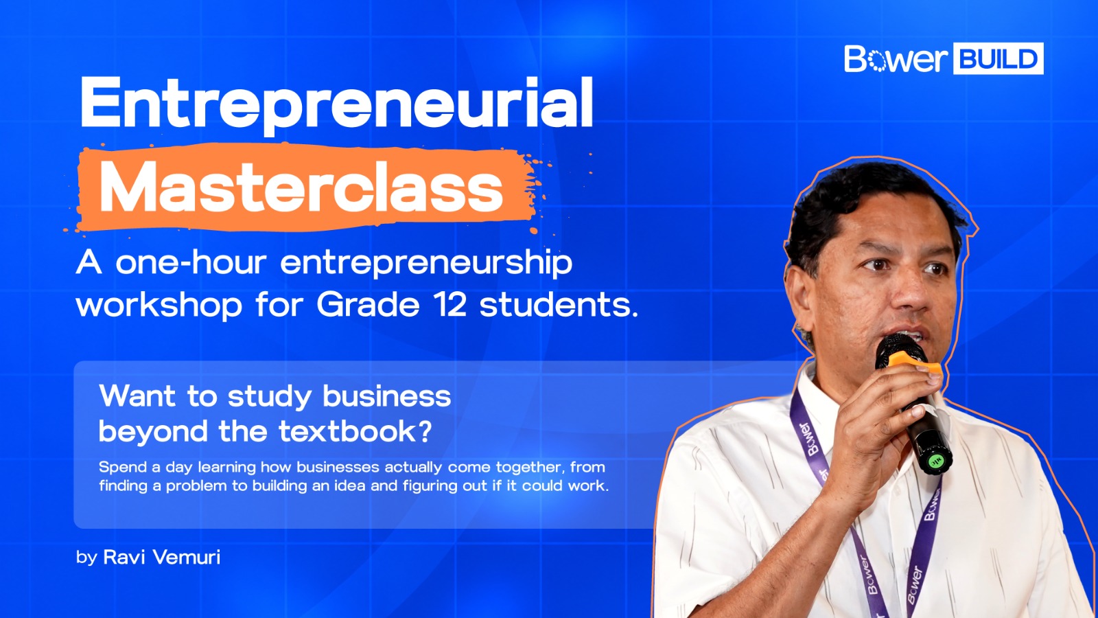 Entrepreneurial Masterclass for Grade 12 Students